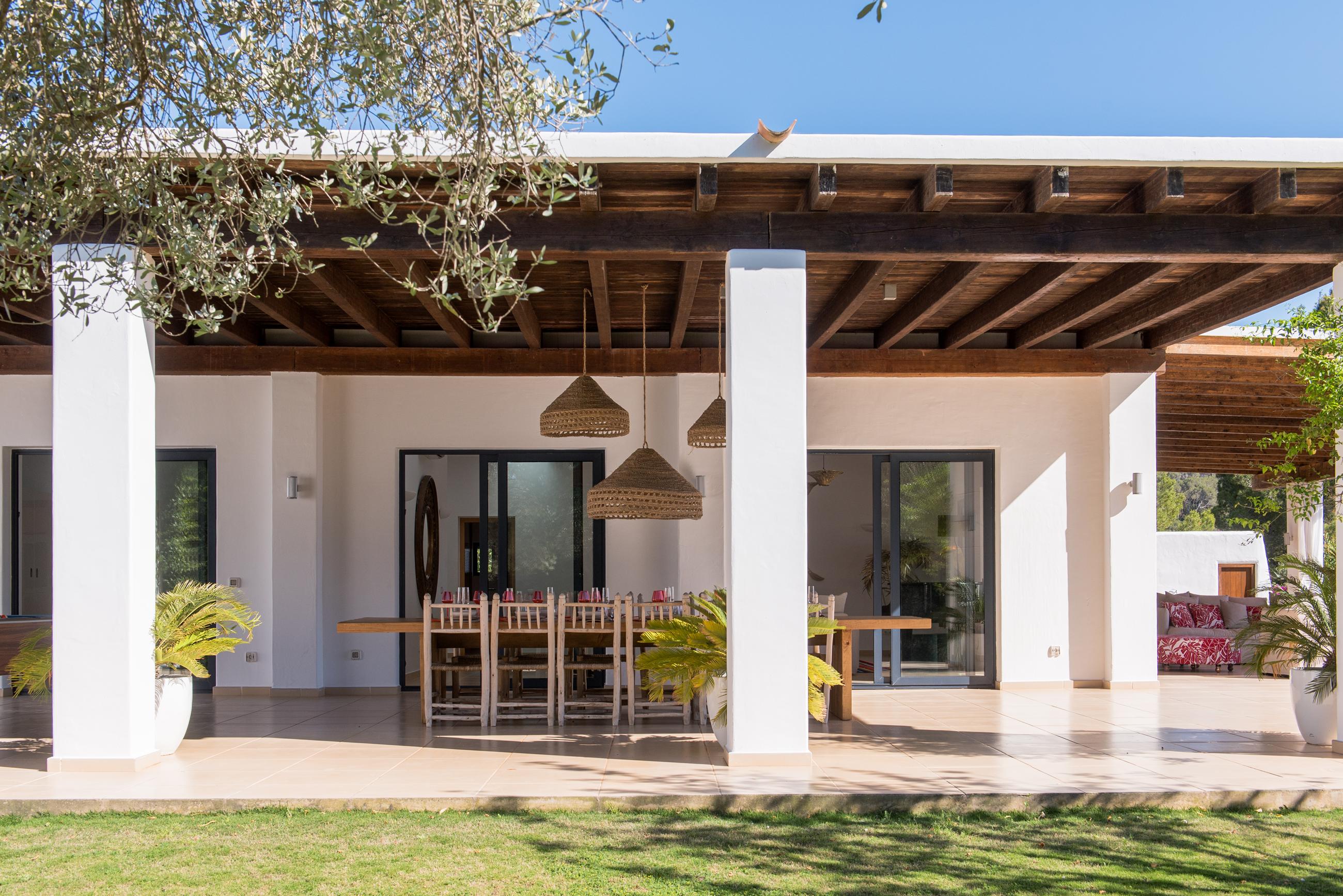 Rare 8-Bedroom Stylish Ibiza Villa with Stunning Views of Dalt Vila, Formentera and the Port in Can Furnet