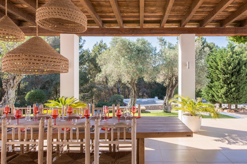 Rare 8-Bedroom Stylish Ibiza Villa with Stunning Views of Dalt Vila, Formentera and the Port in Can Furnet