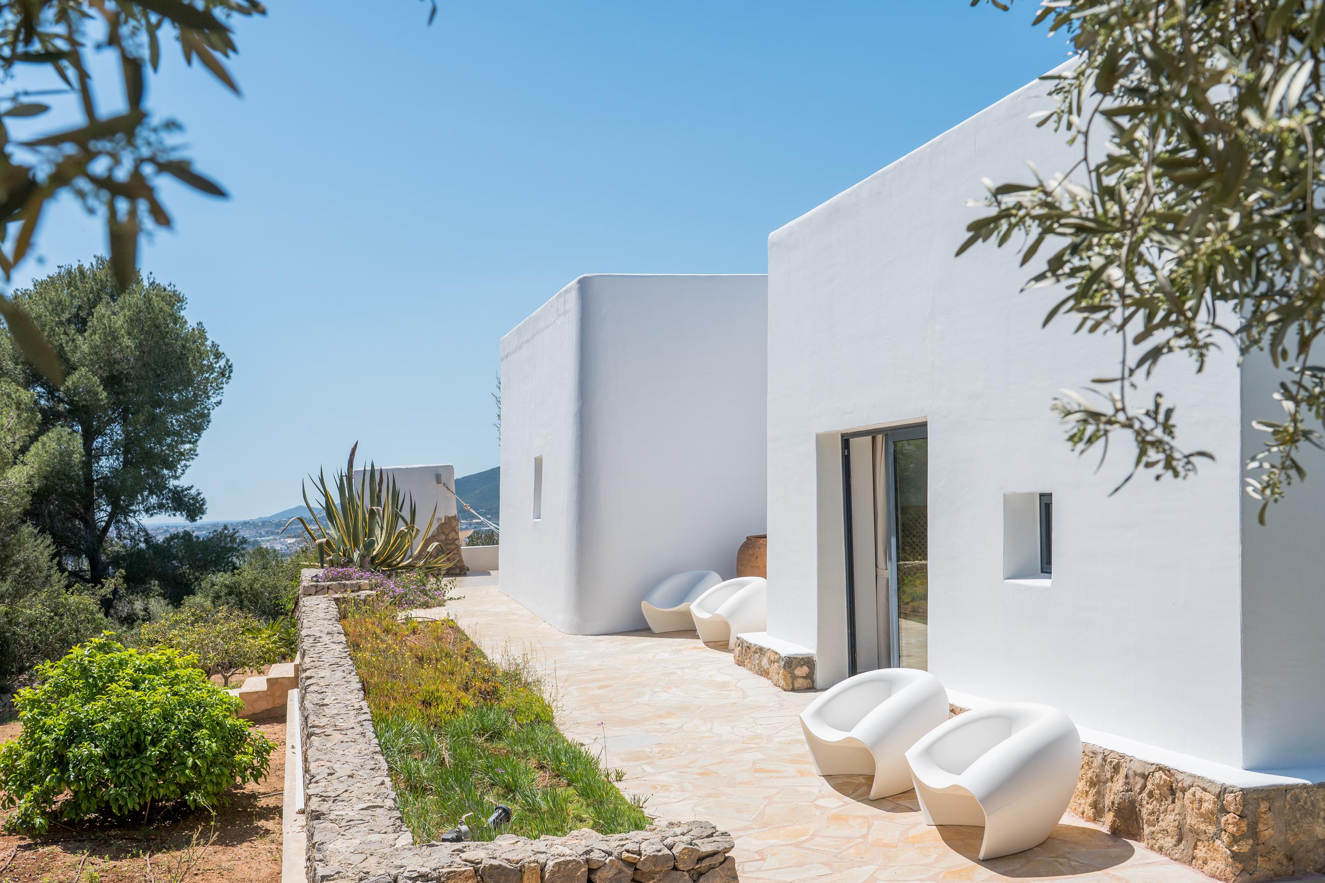 Rare 8-Bedroom Stylish Ibiza Villa with Stunning Views of Dalt Vila, Formentera and the Port in Can Furnet