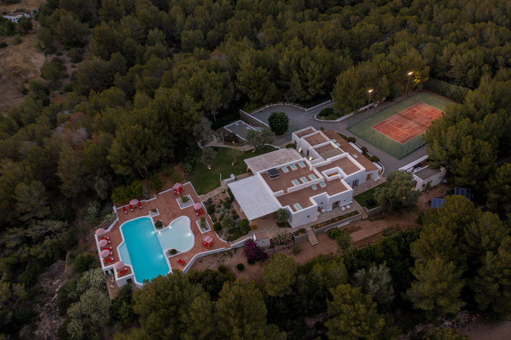 Rare 8-Bedroom Stylish Ibiza Villa with Stunning Views of Dalt Vila, Formentera and the Port in Can Furnet