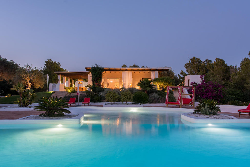 Rare 8-Bedroom Stylish Ibiza Villa with Stunning Views of Dalt Vila, Formentera and the Port in Can Furnet