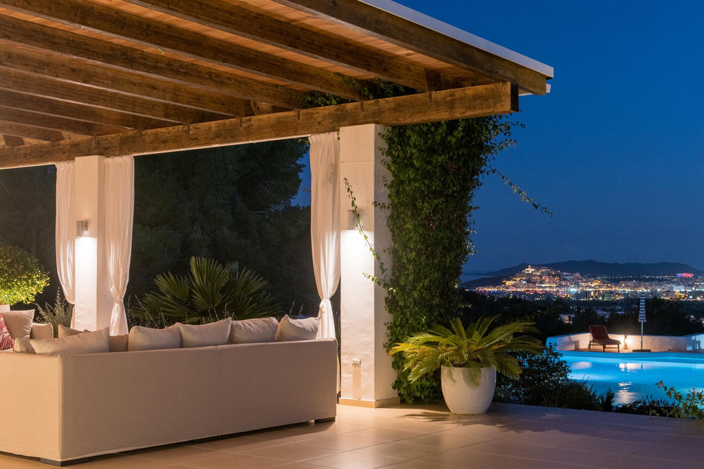 Rare 8-Bedroom Stylish Ibiza Villa with Stunning Views of Dalt Vila, Formentera and the Port in Can Furnet