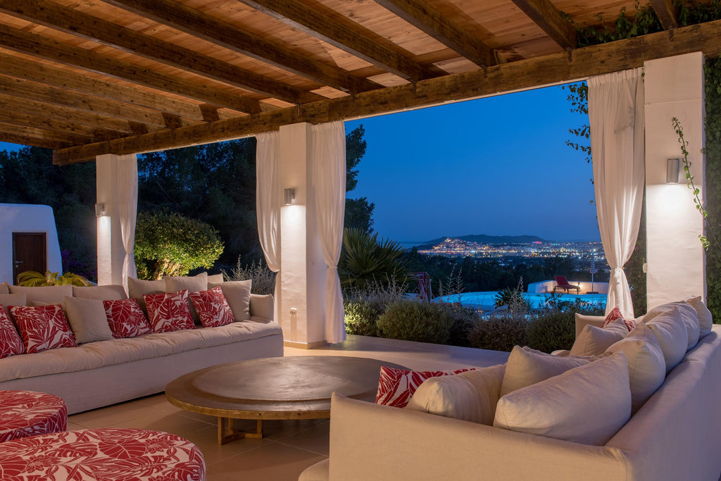 Rare 8-Bedroom Stylish Ibiza Villa with Stunning Views of Dalt Vila, Formentera and the Port in Can Furnet