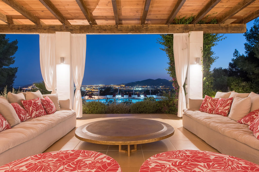 Rare 8-Bedroom Stylish Ibiza Villa with Stunning Views of Dalt Vila, Formentera and the Port in Can Furnet