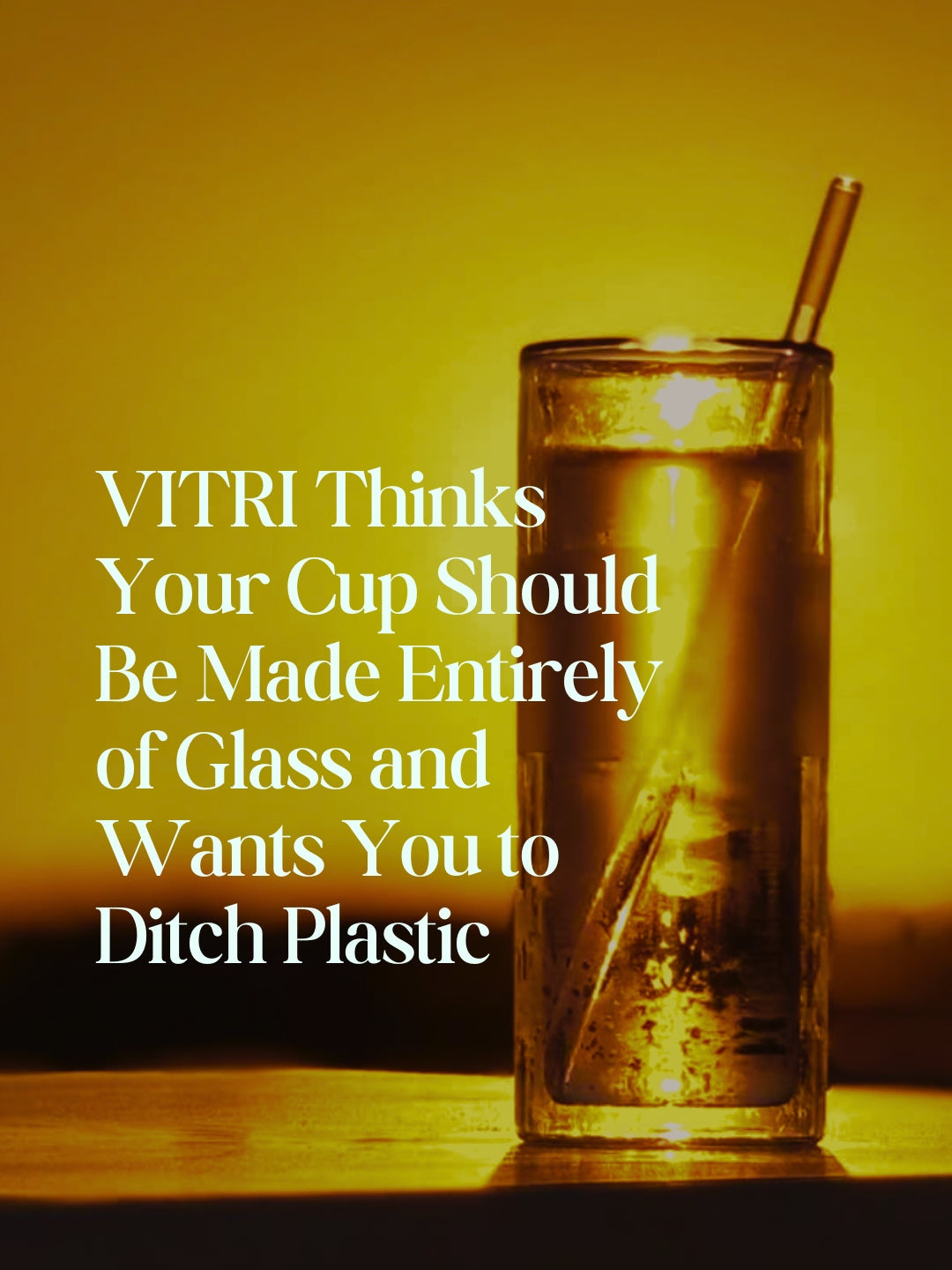 The Premium Glass Cup Designed by a Former Apple Designer and GE Engineer