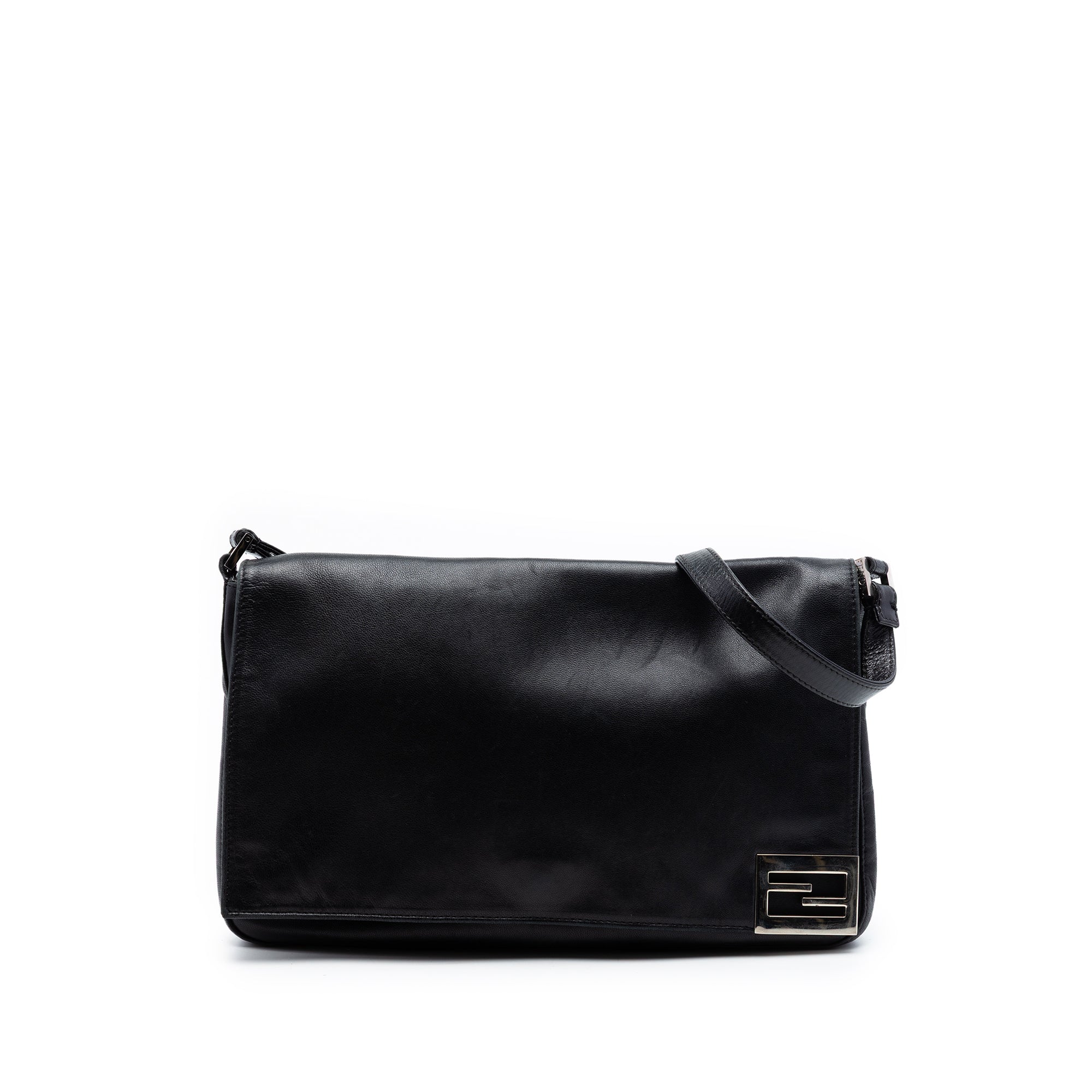 Calfskin FF Shoulder Bag