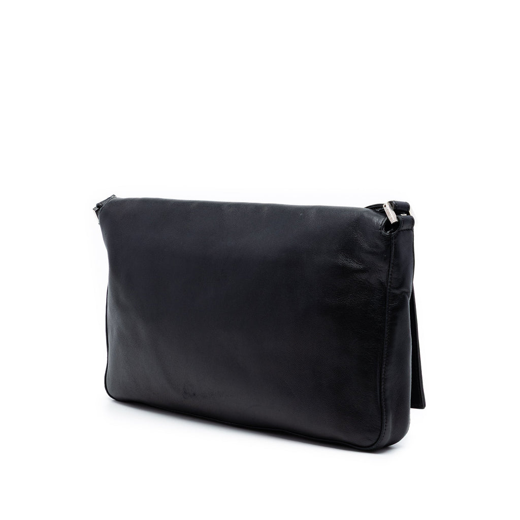 Calfskin FF Shoulder Bag