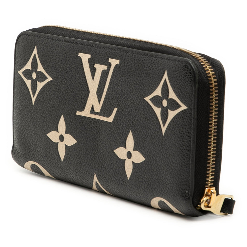Monogram Empreinte Giant Bicolor Zippy Long Wallet
