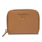 Saffiano Zip Around Coin Pouch