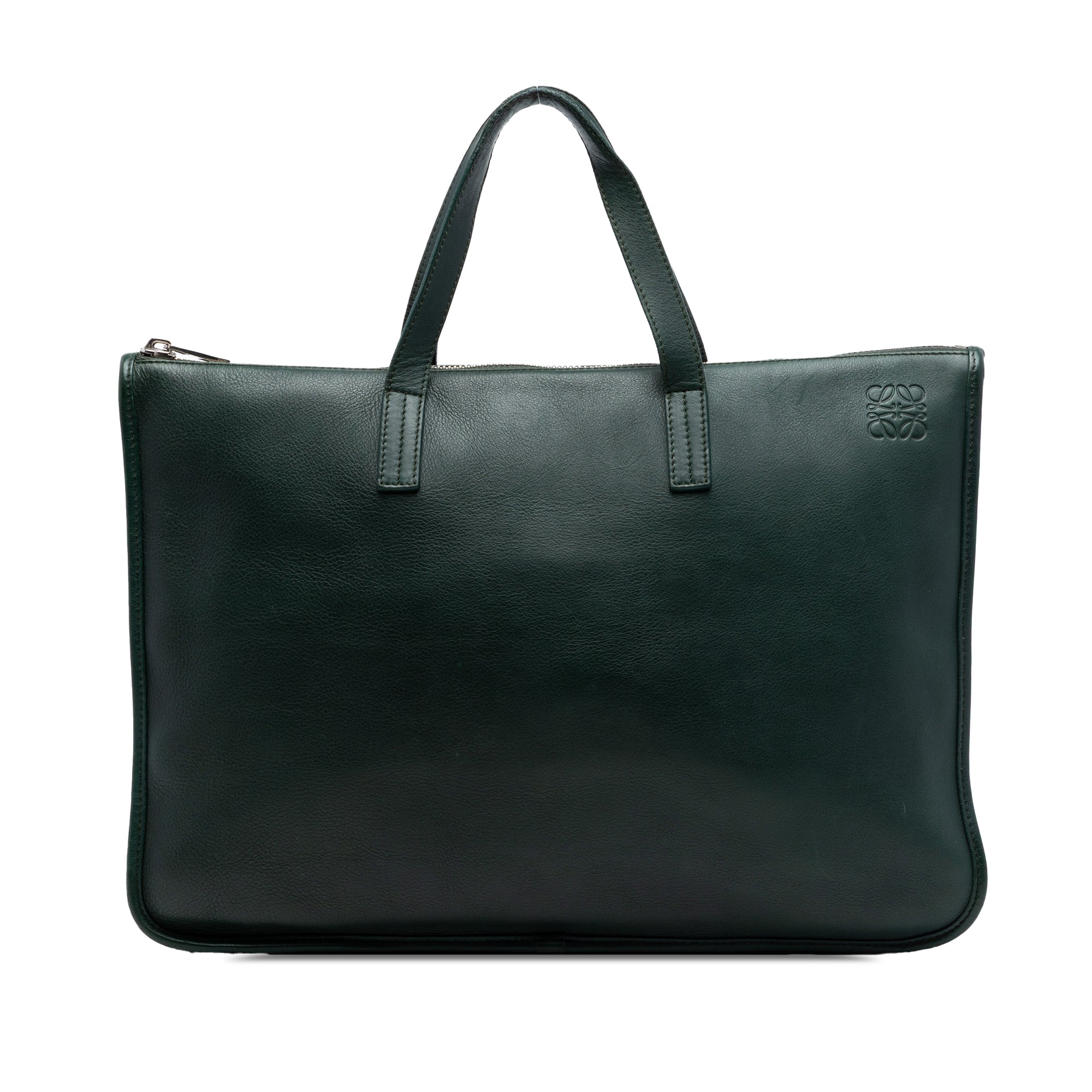 Leather Anagram Toledo Briefcase