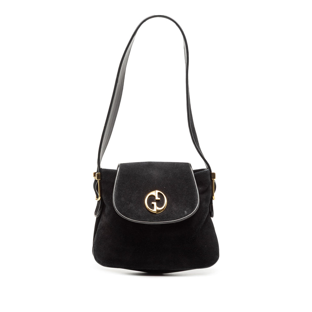 Suede 1973 Shoulder Bag