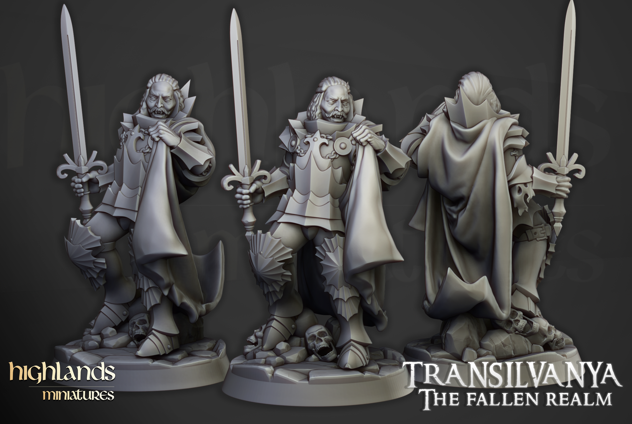 Vlad Valăcari, the Defiler, Highlands Miniatures