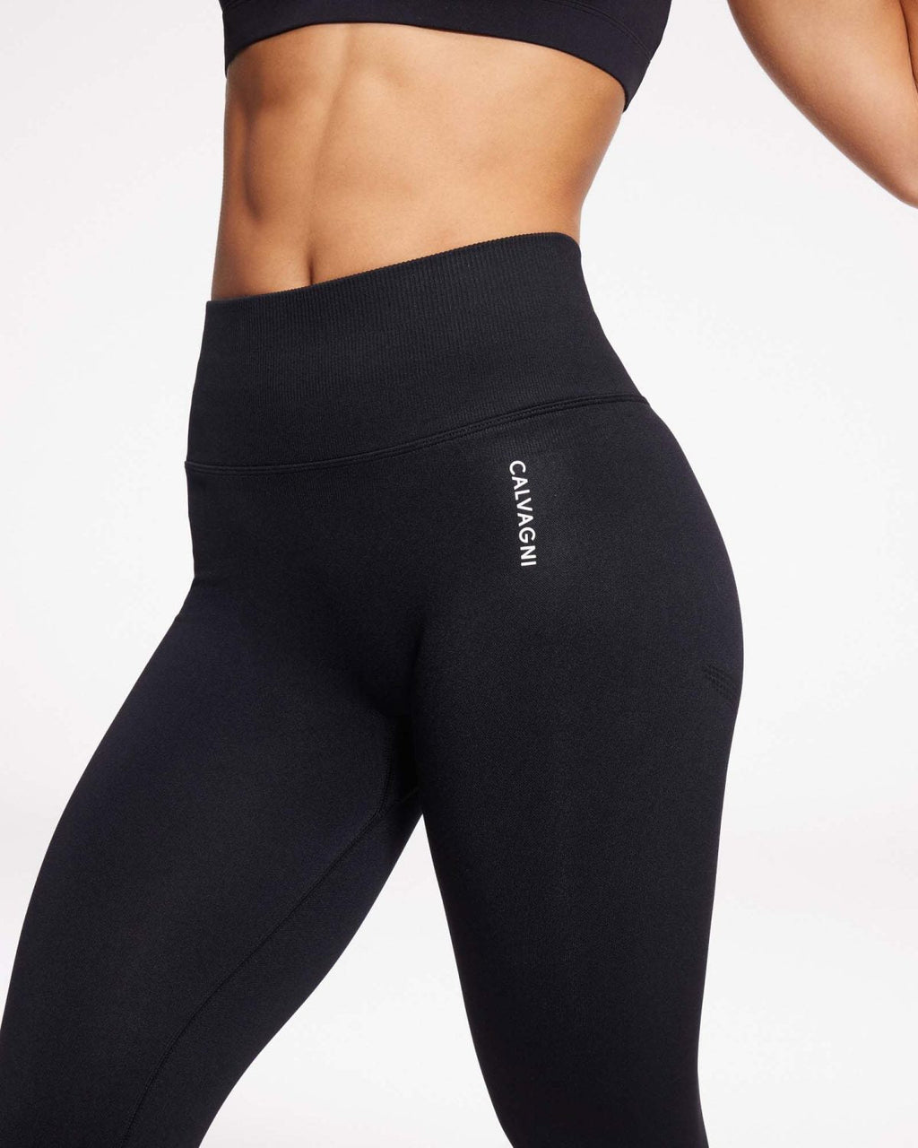 V LEGGINGS | SILICONE LOGO