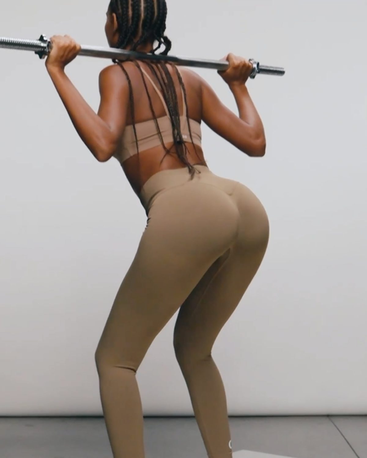 V LEGGINGS | SILICONE LOGO