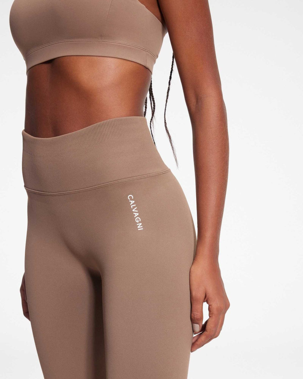 V LEGGINGS | SILICONE LOGO
