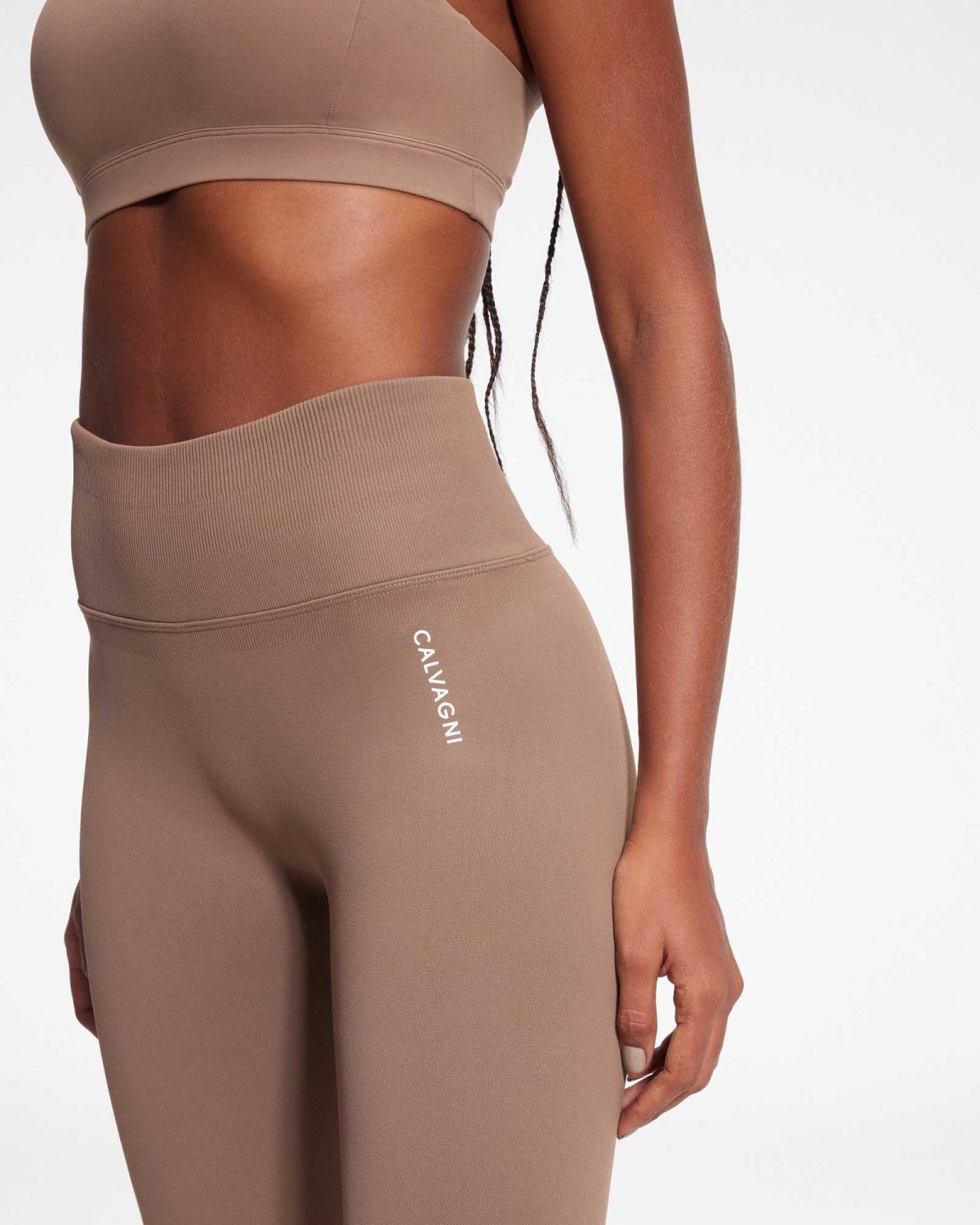 V LEGGINGS | SILICONE LOGO