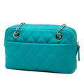 Medium CC Quilted Rubberized Lambskin Coco Rain Camera Bag