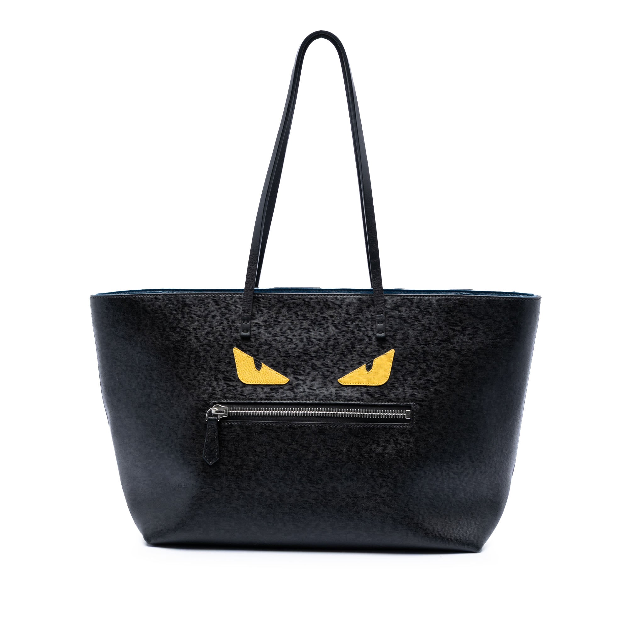 Leather Monster Roll Tote