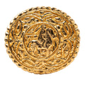 Gold Plated Equestrian Brooch