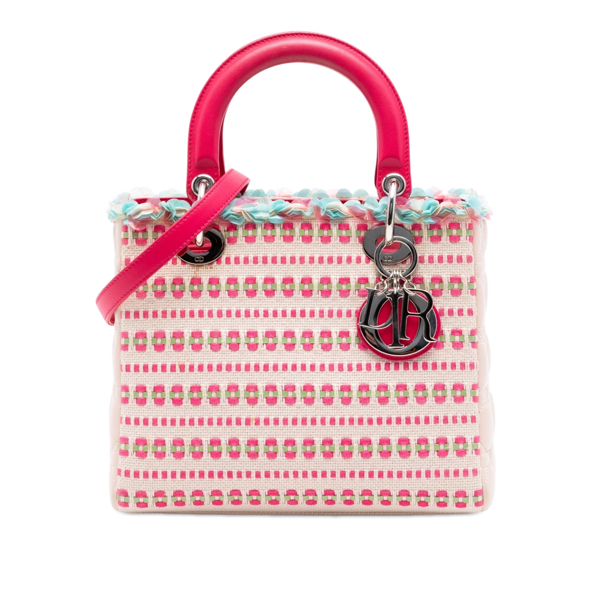 Medium Tweed Sequin Lady Dior