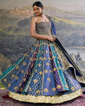 Neelratna Brocade Lehenga Set By KYNAH, Luxury Indian Fashion & Bridal Wear