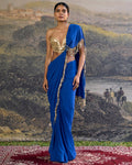 Neelanjana Mirror Sari Set By KYNAH, Luxury Indian Fashion & Bridal Wear