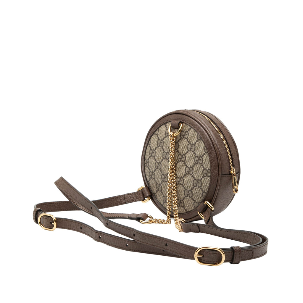 Mini GG Supreme Web Ophidia Round Backpack