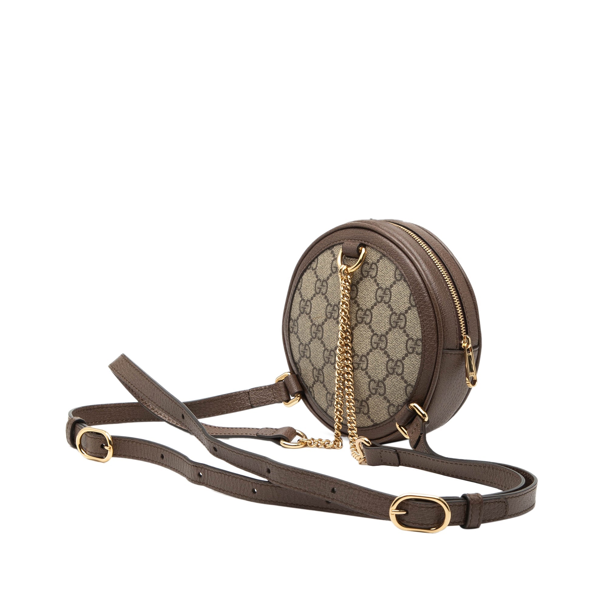 Mini GG Supreme Web Ophidia Round Backpack