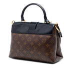 Monogram One Handle Flap MM Satchel