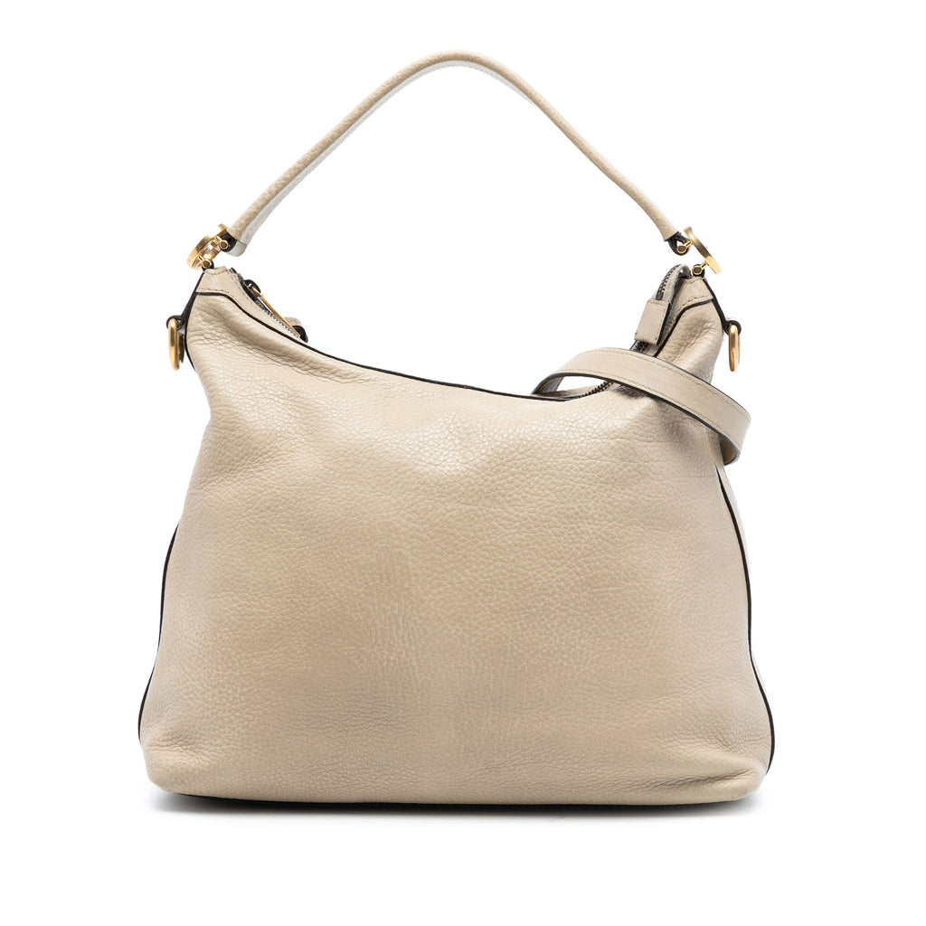Small Grained Calfskin Miss GG Hobo