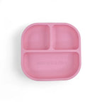 Kit Deluxe Vajilla + Babero BLW Pink 9 Piezas de Silicona orgánica con ventosas Nenina & Co