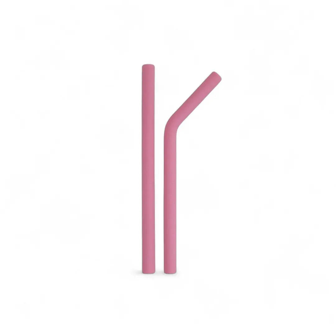 Kit Deluxe Vajilla + Babero BLW Pink 9 Piezas de Silicona orgánica con ventosas Nenina & Co