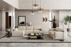 Valentina Leather Recliner Sectional Sofa