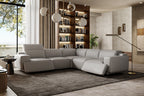 Valentina Leather Corner Recliner Sectional