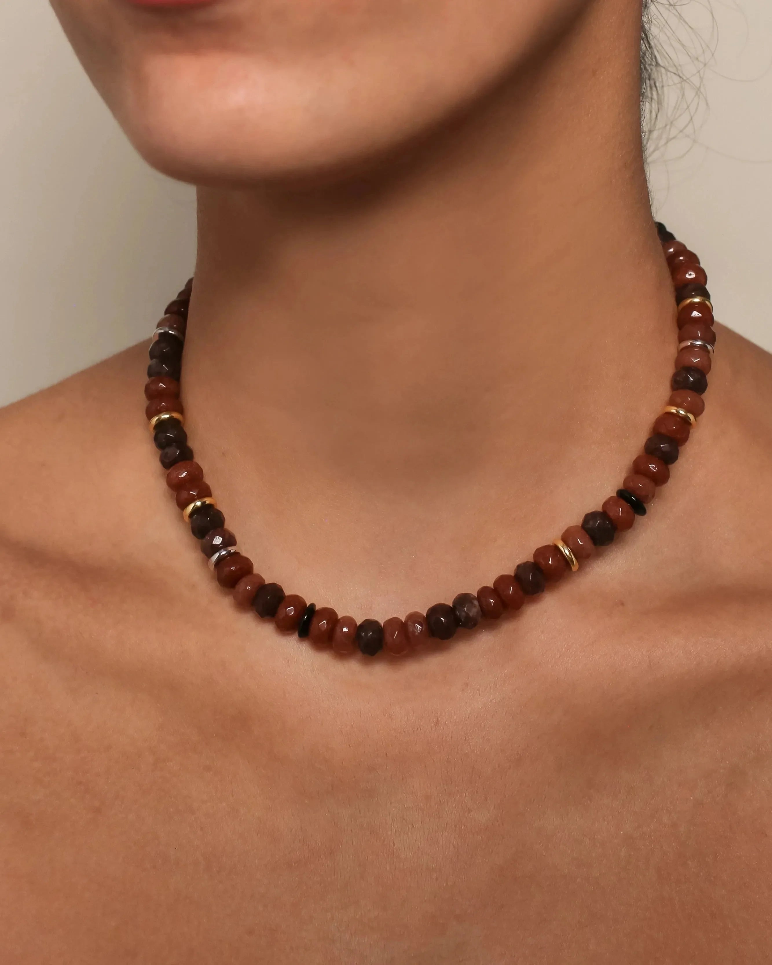 Valerie Necklace in Espresso