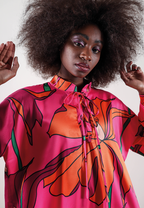 VESTIDO TIRAS | FUCSIA