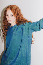 VESTIDO GOMA | BLUE