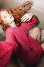 VESTIDO GOMA | FUCSIA