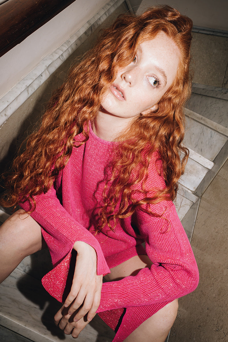 VESTIDO GOMA | FUCSIA