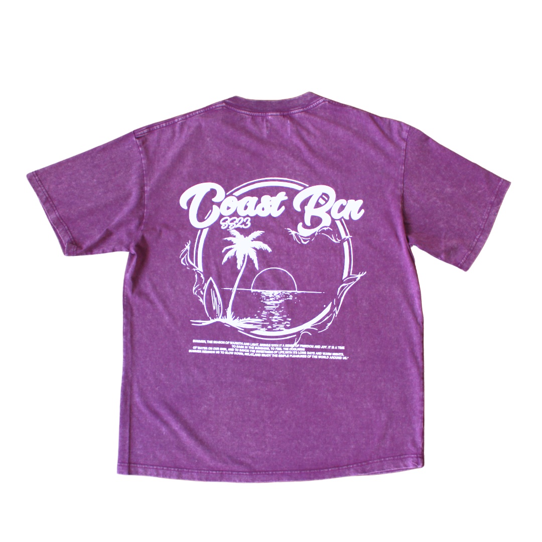 Purple Surf Club T-shirt