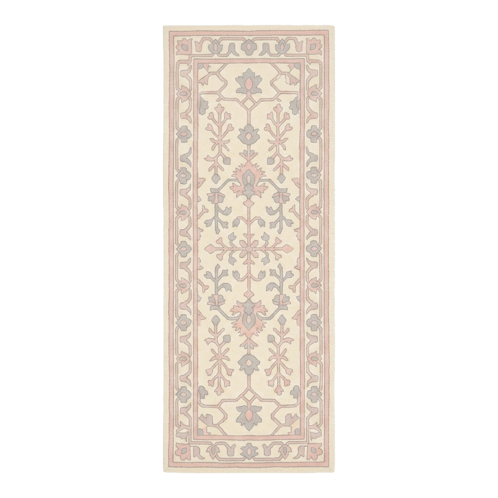 Vineyard Lattice Hand Tufted Runner Rug