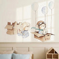 Vinilo Decorativo Infantil - una caja y globos UNA CAJA