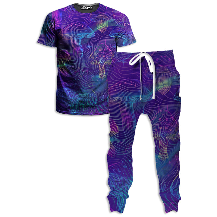 Vivid Trip T-Shirt and Joggers Combo