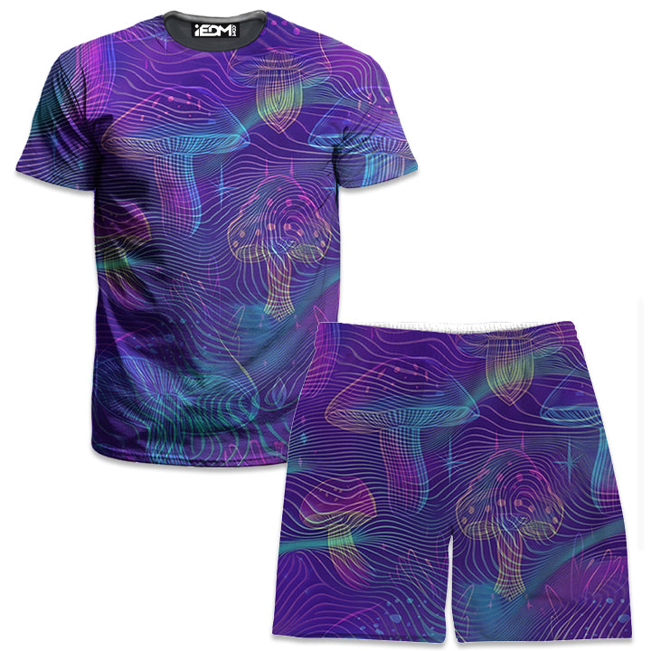 Vivid Trip Men's T-Shirt and Shorts Combo