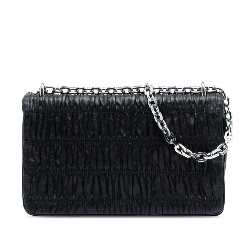 Nappa Gaufre Shoulder Bag