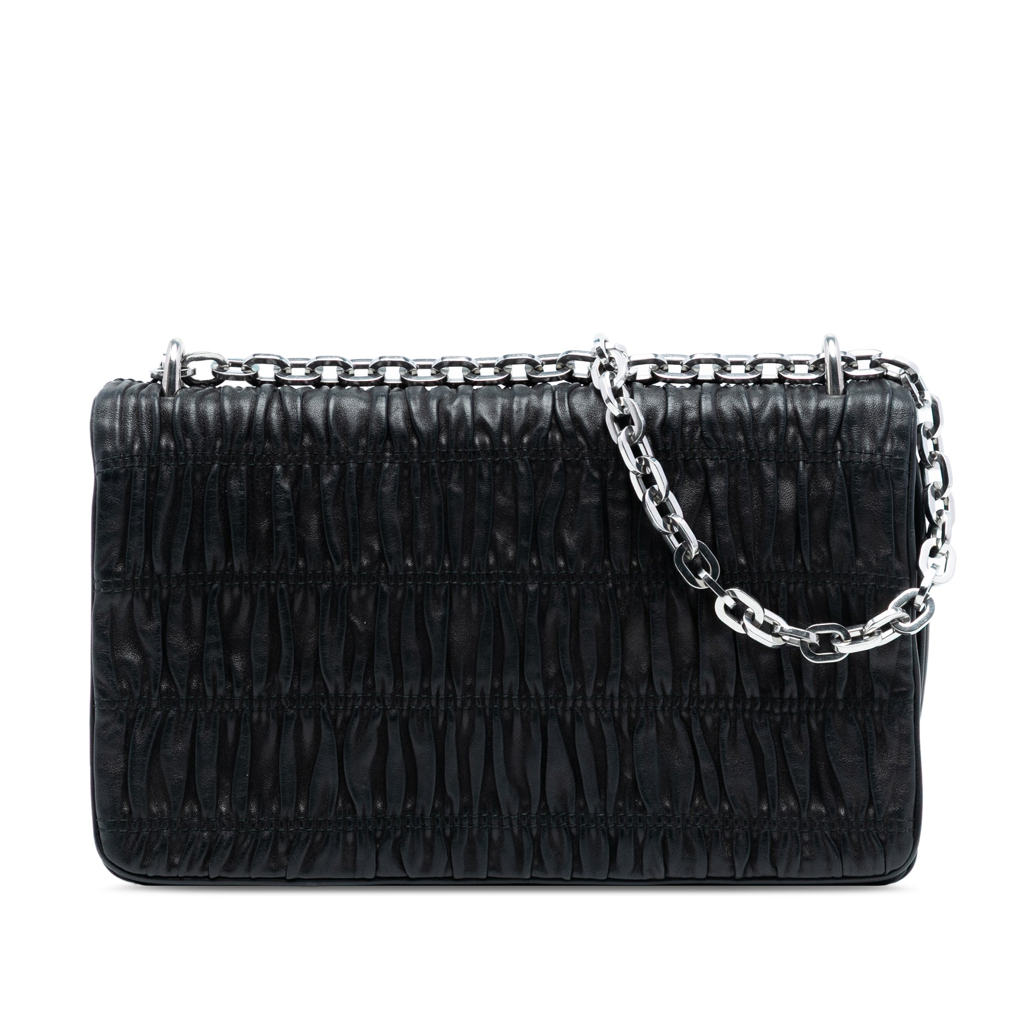 Nappa Gaufre Shoulder Bag
