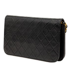 CC Quilted Lambskin Full Single Flap