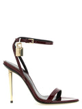 Tom Ford Sandal Heel — Burgundy