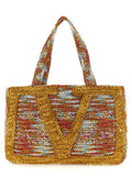 Valentino Garavani VivaSuperstar Shoulder Bag — Gold