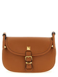 Valentino Garavani Flaneuse Shoulder Bag — Tan